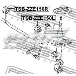 Втулка стабилизатора переднего левая Febest TSBZZE150L цена, от 5.22 USD