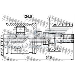 ШРУС внутренний передний правый Febest 0111MCX20RH