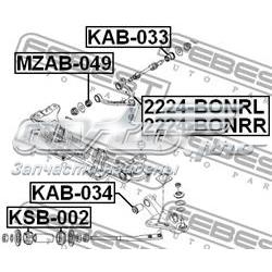 Сайлентблок заднего нижнего рычага KAB034 Febest