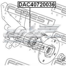 Подшипник ступицы DAC40720036 Febest