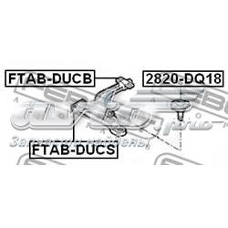 FTABDUCS Febest Сайлентблок нижнего переднего рычага