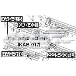 Сайлентблок заднего продольного верхнего рычага KAB021 Febest