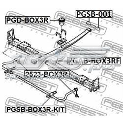 Купить PGSB001 Febest Сайлентблок серьги рессоры
