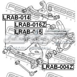 LRAB014 Febest Сайлентблок задней тяги
