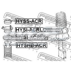 Проставка (резиновое кольцо) пружины задней, нижняя Febest HYSIACRLOW