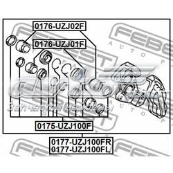 Kit de reparação de suporte do freio dianteiro Toyota Land Cruiser J10