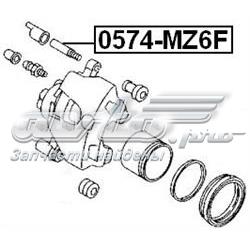 Направляющая суппорта переднего 0574MZ6F Febest