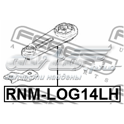 Купить RNMLOG14LH Febest Гидроопора двигателя задняя
