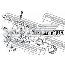 Поршень суппорта тормозного заднего 0176GWS191R Febest