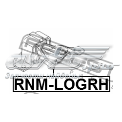 Опора двигателя Febest RNMLOGRH