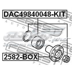 2582BOX Febest Ступица колеса передняя