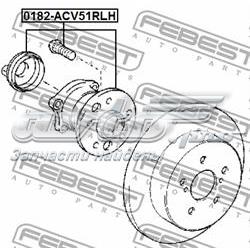 0182ACV51RLH Febest Ступица задняя левая