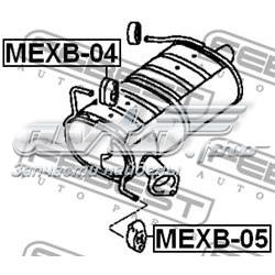 Coxim de fixação do silenciador Mitsubishi Galant 9 DJ, DM