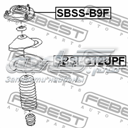 Опора переднего амортизатора SBSSB9F Febest
