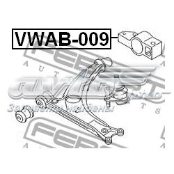 Купить VWAB009 Febest Сайлентблок нижний передней подвески
