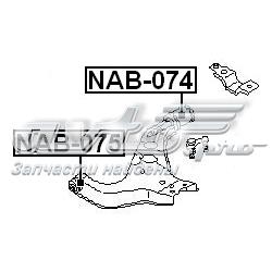 Купить NAB074 Febest Сайлентблок нижний передней подвески