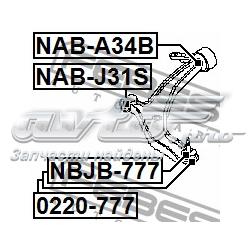 Сайлентблок переднего рычага NABA34B Febest