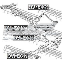 KAB026 Febest Сайлентблок задней тяги