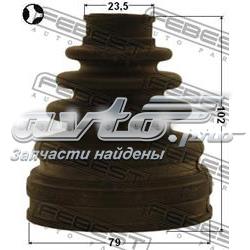 Пыльник ШРУСа передней полуоси внутренний левый 0115AZT255LT Febest