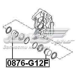 Поршень суппорта переднего Febest 0876G12F