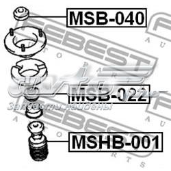 MSB040 Febest Втулка штока переднего амортизатора