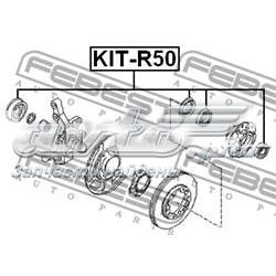 Подшипник ступицы передней, внутренний Febest KITR50
