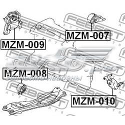Coxim (suporte) dianteiro de motor Mazda 323 BA