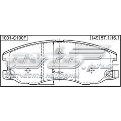 Колодки Febest 1001C100F цена, от 23.08 USD