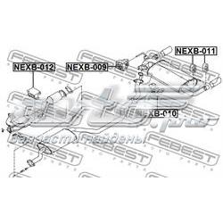 Подушка глушителя NEXB012 Febest