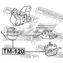 Подушка двигателя левая/правая Febest TM120