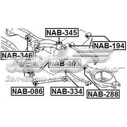 Сайлентблок заднего подрамника Febest NAB345 цена, от 28.34 USD