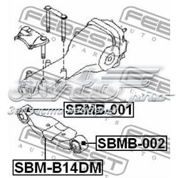 Сайлентблок траверси кріплення заднього редуктора, правий SBMB001 FEBEST