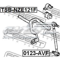 Купить TSBNZE121F Febest Втулки переднего стабилизатора