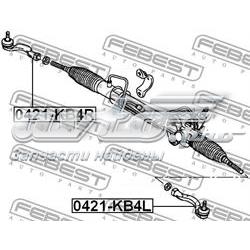Ponta externa da barra de direção Mitsubishi Pajero KH