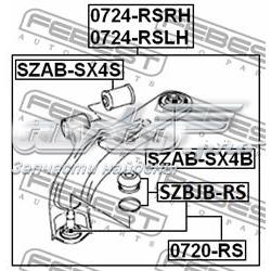 0720RS Febest Палец шаровой нижний