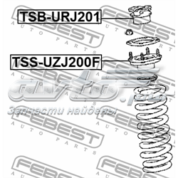 Опора переднего амортизатора TSSUZJ200F Febest