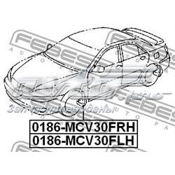 Брызговик передний левый 0186MCV30FLH Febest