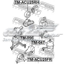 Подушка двигателя передняя Febest TMACU25FR