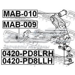MAB009 Febest Сайлентблок нижнего переднего рычага