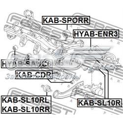 Сайлентблок заднего продольного нижнего рычага KABSL10RL Febest