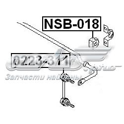 Втулка стабилизатора заднего Febest NSB018