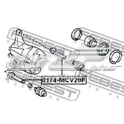 0174MCV20F Febest Направляющая суппорта переднего нижняя