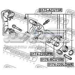 0175ACU15R Febest kit de reparação de suporte do freio traseiro