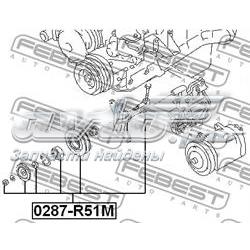 Натяжной ролик Febest 0287R51M цена, от 27.88 USD