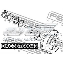 Подшипник задней ступицы DAC38760043 Febest
