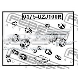 Kit de reparação de suporte do freio traseiro Toyota Land Cruiser J10
