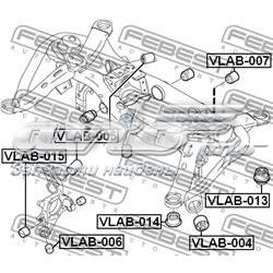 Сайлентблок подрамника задний Febest VLAB013