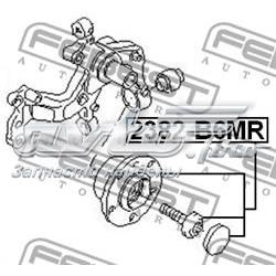Ступица заднего колеса Febest 2382B6MR