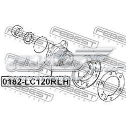 Ступица задняя левая 0182LC120RLH Febest