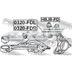 Пыльник опоры шаровой нижней HBJBFD Febest
